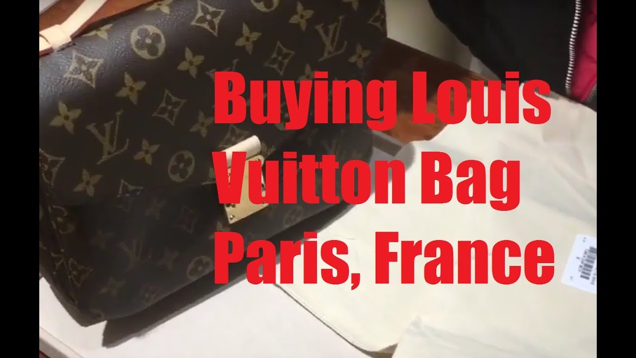 Buying a Louis Vuitton on Paris… yes, it's cheaper! - Petite Haus