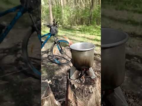 esbit. Карманная печь esbit. сухое горючее. печь щепочница #esbit #campfire #bushcraft #survival