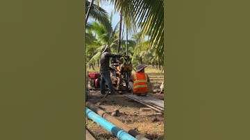 Core drilling samples activities of work geotechnical