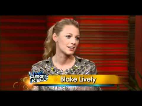 Blake Lively on Regis & Kelly (09.14.10)