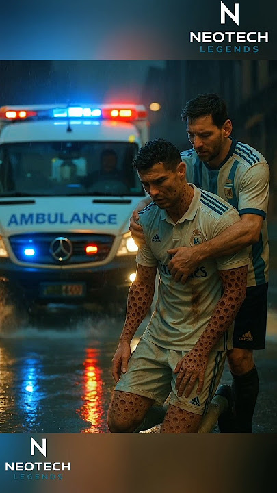 Messi & Ronaldo’s Emotional Reunion | Heart Touching Football Story#Messi #Ronaldo #FootballStory
