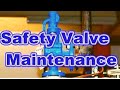 صيانة صمام الامان Safety Valve|Maintenance|Overhaul|Testing|Assembly