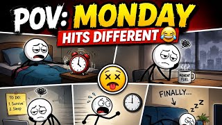 POV: Monday Hits Different 😂 (4k memes) ...