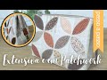 Nécessaire Extensiva + Técnica de Patchwork - Orange Peel | By Fê Atelier