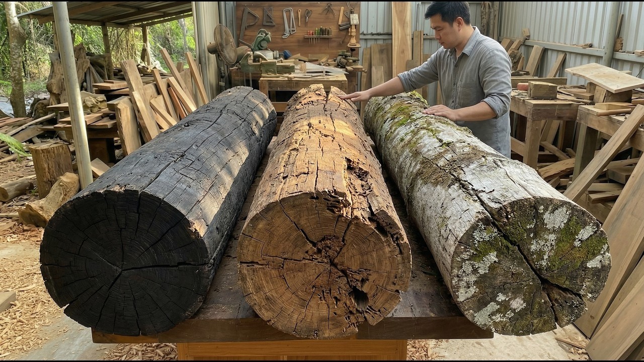 I Took a Risk With This Log…How This Log Became a High End Table!