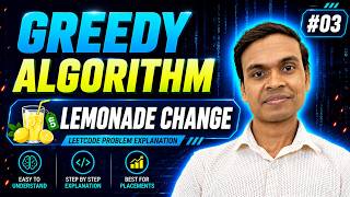 Lemonade Change | LeetCode 860 | Greedy Algorithm in Java #03