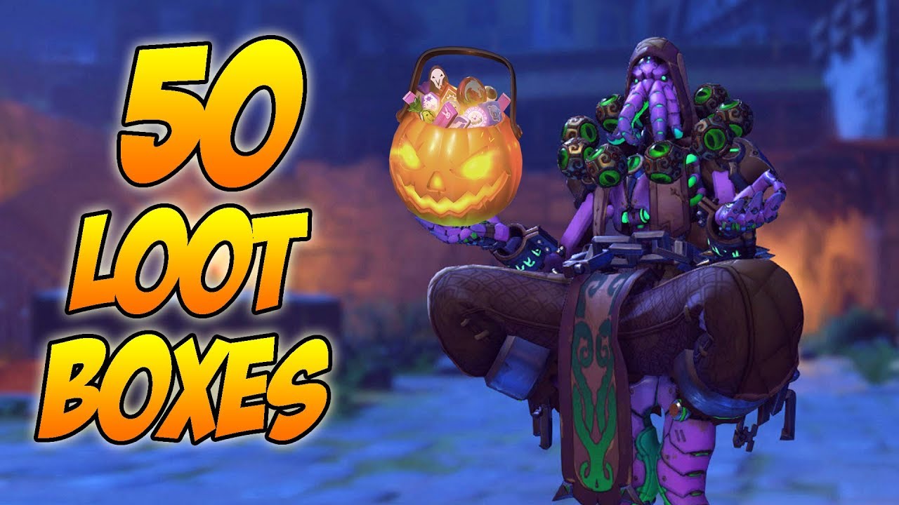 CTHULHU ZEN! - Overwatch 50 Halloween Loot Box Opening