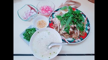 Nấu Cháo Gỏi Gà Bắp Chuối chấm nước mắm chua cay ngọt siêu ngon | Bếp cô Hai tập 3