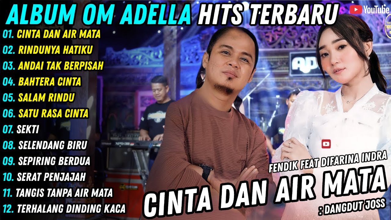 Cinta dan Air Mata - Rindunya Hatiku || Difarina Indra Ft Fendik || Dangdut Joss Terbaru 2025