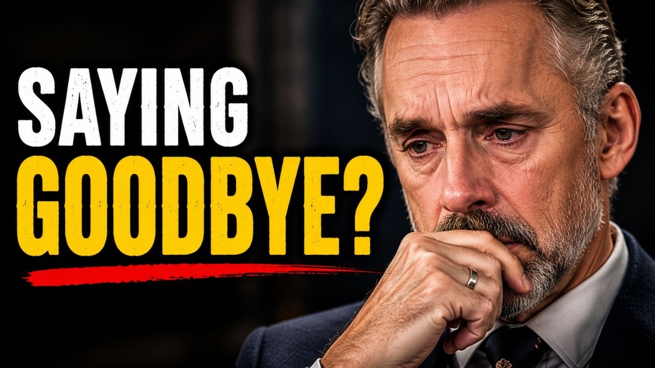 Jordan Peterson Is Saying Goodbye After His Tragic Diagnosis