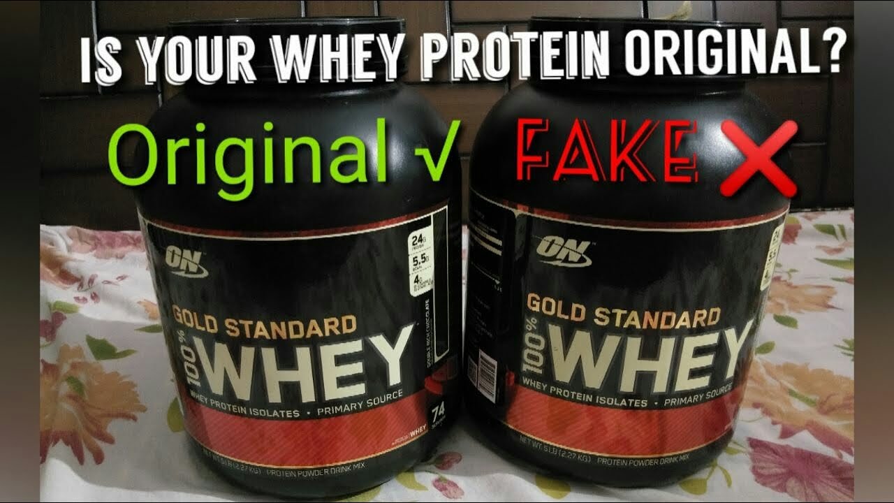 How To Identify Fake Supplement Is Your Whey Protein Original Youtube