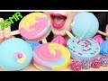 ASMR LOLLIPOP ICE CREAM, MARSHMALLOW, GUMMY JELLY 롤리팝 아이스크림, 마쉬멜로우, 젤리 먹방 EATING SOUNDS