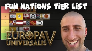 What is the Most Fun Nation in EU5? FUN TIER LIST Europa Universalis 5