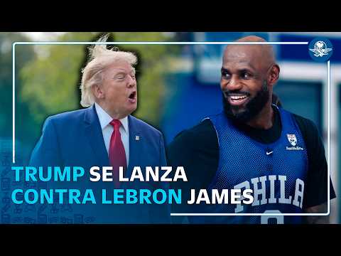Trump arremete contra LeBron James por no mantener una actitud solemne durante el himno de EU
