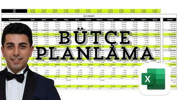 BÜTÇE PLANLAMA İÇİN ÖRNEK TABLO #excel #exceltips #exceltricks #bütçe #planlama #forecast