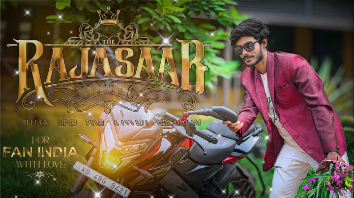 Tha RajaSaab Glimpse | Prabhas | Maruthi | Thaman S | Spoof | A.S BOLPUR BOYS