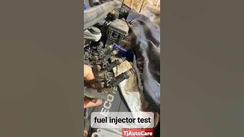 Fuel Injector Testing #car #fuel #test  #injector  #mechanic #automobile TjAutoCare #shorts