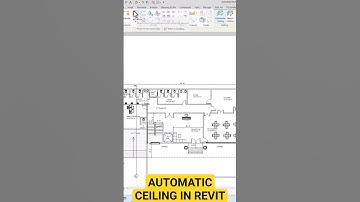 Automatic Ceiling in Revit #design #3dmodelingsoftware #revit #autodeskrevit #tutorial
