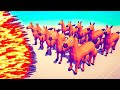 10x HORSE vs EVERY GOD -🏹 Totally Accurate Battle Simulator TABS