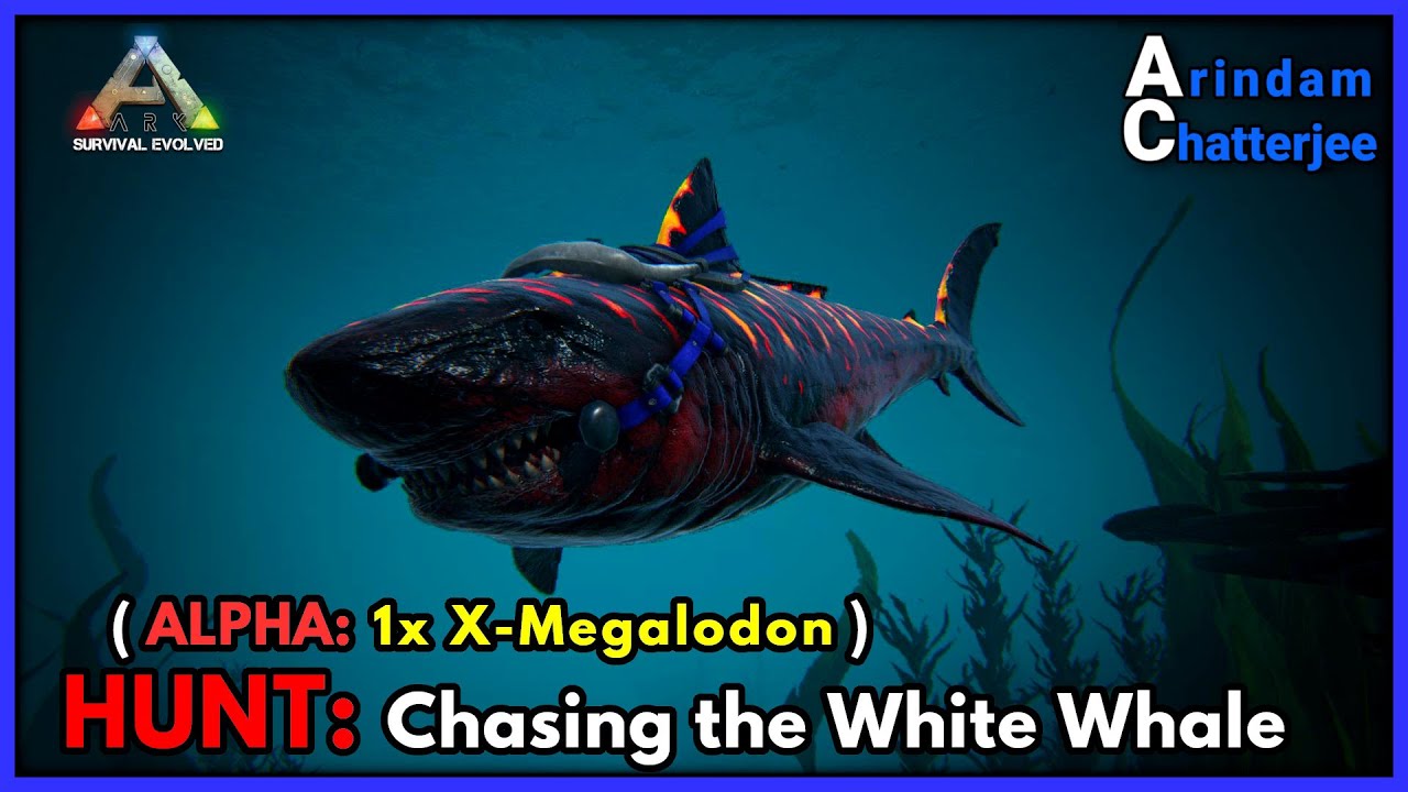 Ark Genesis 1 - SOLO Chasing the White Whale (ALPHA) using only 1x Megalodon - S2E86