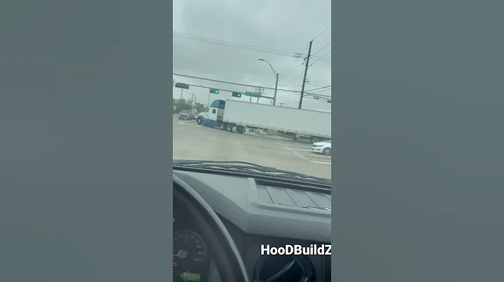 Rookie Truck Driver On Singleton In West Dallas Tx