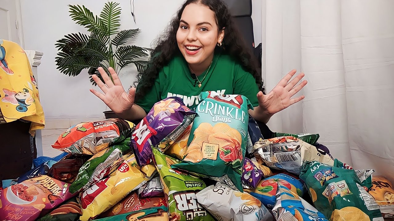 جربت كل انواع الشيبسي المصري 😋🔥