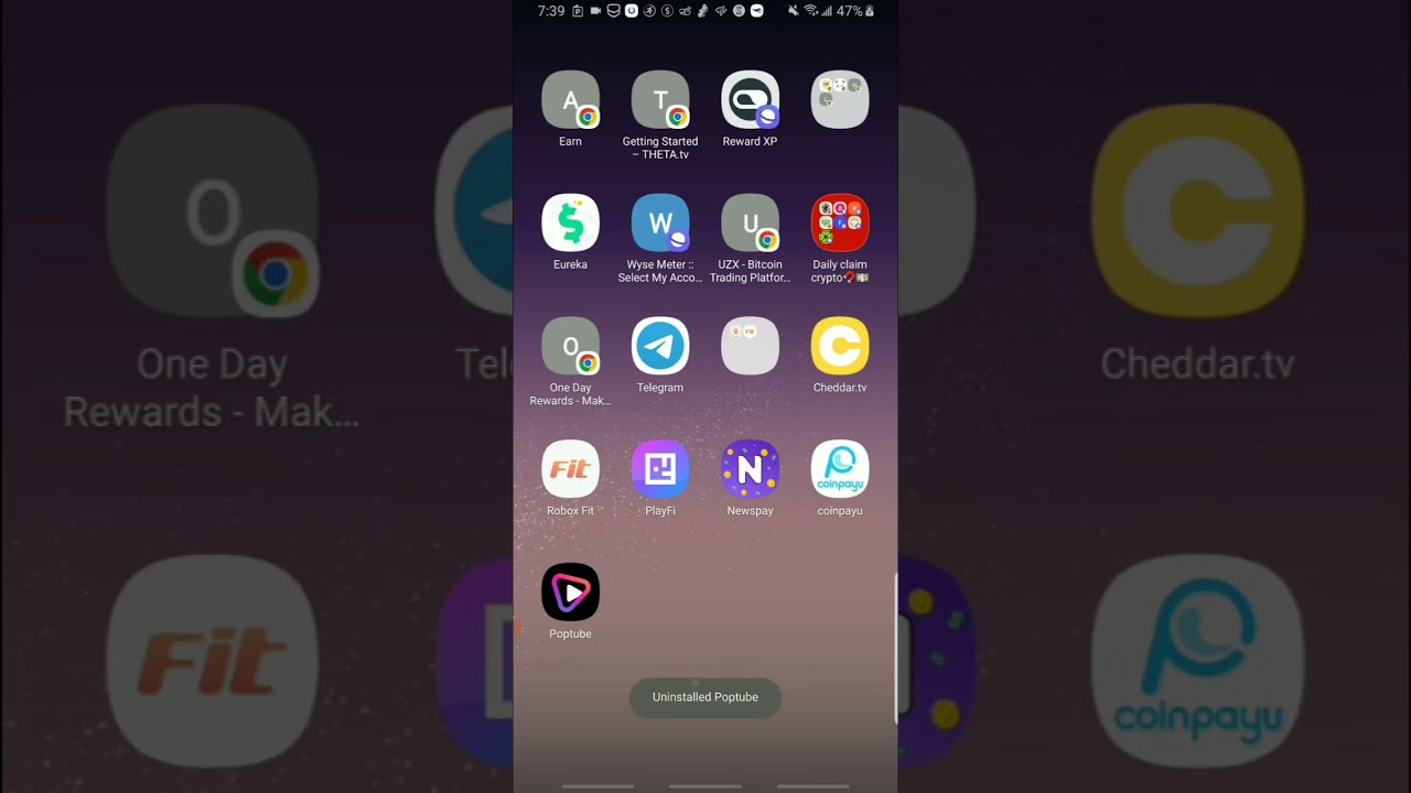 Earning passively that payout in bitcoin + pop tube Review +  tips on using Earning apps/sites