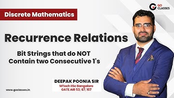GATE CSE 2016, 2008 | Recursierelatie voor bitstrings die NIET twee opeenvolgende 1