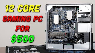 12 Core Gaming PC for $500 — Benchmarks — Comparison to Ryzen 9 3900X