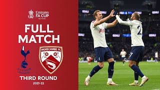 FULL MATCH | Tottenham Hotspur v Morecambe | Emirates FA Cup Third Round 2021-22