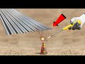 ANAR VS METAL SHEET😱| क्या अनार लोहे को पिघला पाएगा ? #experiment #facts #scienceexperiment |