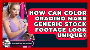 How Can Color Grading Make Generic Stock Footage Look Unique? - Video And Design Saas Solutions
