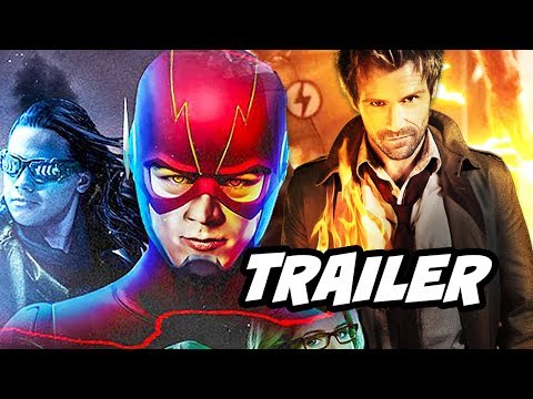 The Flash 4x10 Promo - Constantine Wally West and DCTV Schedule Changes Breakdow