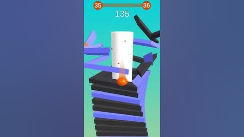 Stack ball 3D level 35 Best gameplay 🎮 🔥🔥🔥