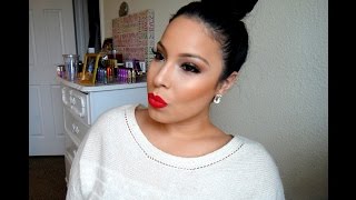 Holiday Glitter Glam Makeup Tutorial| Day to Night