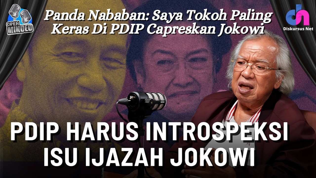 PANDA NABABAN BARU SADARI TIPU MUSLIHAT JOKOWI