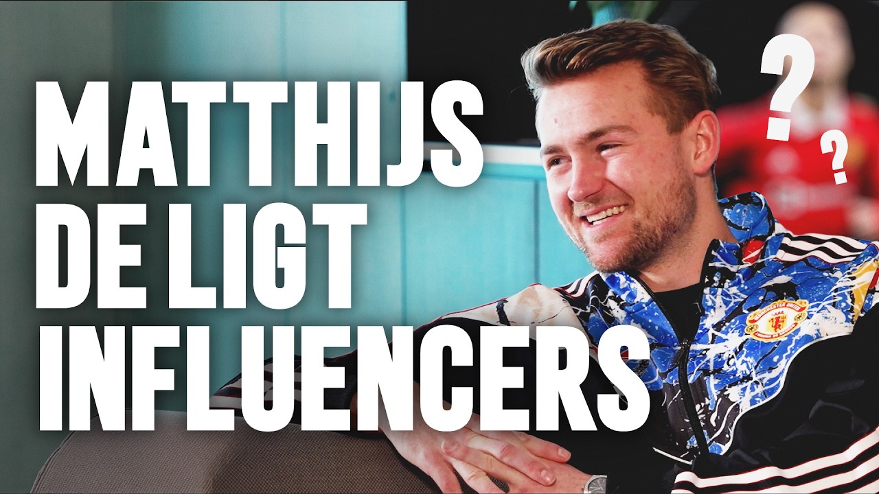 De Ligt Reveals His First Football Idol 👀🐐 | Influencers