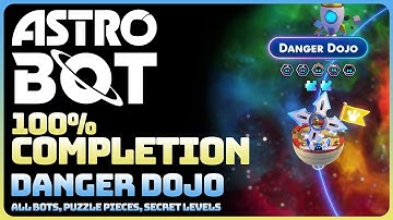 Astro Bot - Danger Dojo (All Collectible Locations: Bots || Puzzle Pieces)