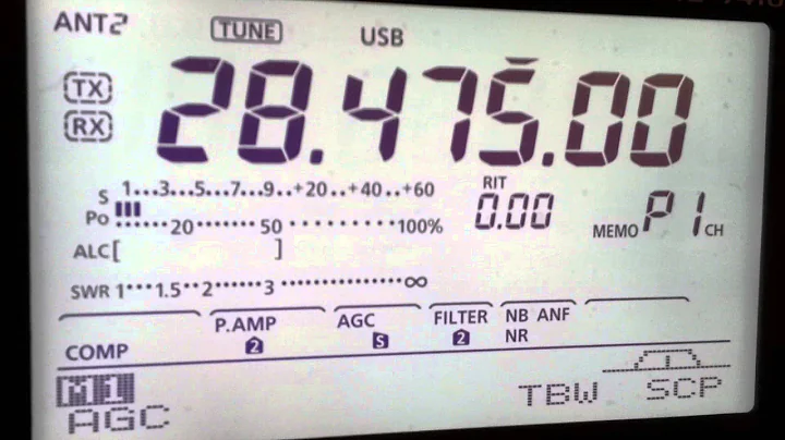 W7CI QSO with VK5MRD 10m 04/04/2013