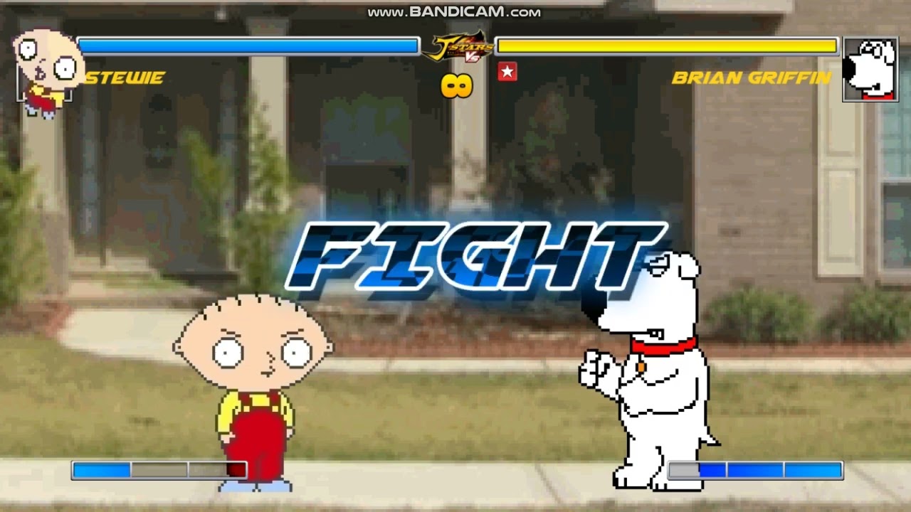 M.U.G.E.N Stewie vs Brian (Watch Mode)