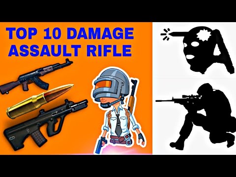TOP 10 ASSAULT RIFLE DAMAGE GUN - YouTube