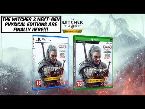 The Witcher 3: Wild Hunt - Complete Edition Physical PS5 & Xbox