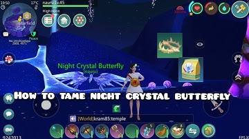HOW TO TAME NIGHT CRYSTAL BUTTERFLY |UTOPIA ORIGIN |PVE 702 #utopia #pve702