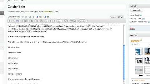 How to Remove Extra Line Breaks With The HTML Editor