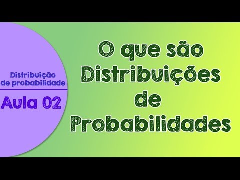 Vídeo: Qual é a fórmula da distribuição de probabilidade?