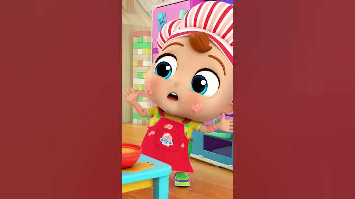 Who Took the Christmas Cookie? - Little Angel #shorts