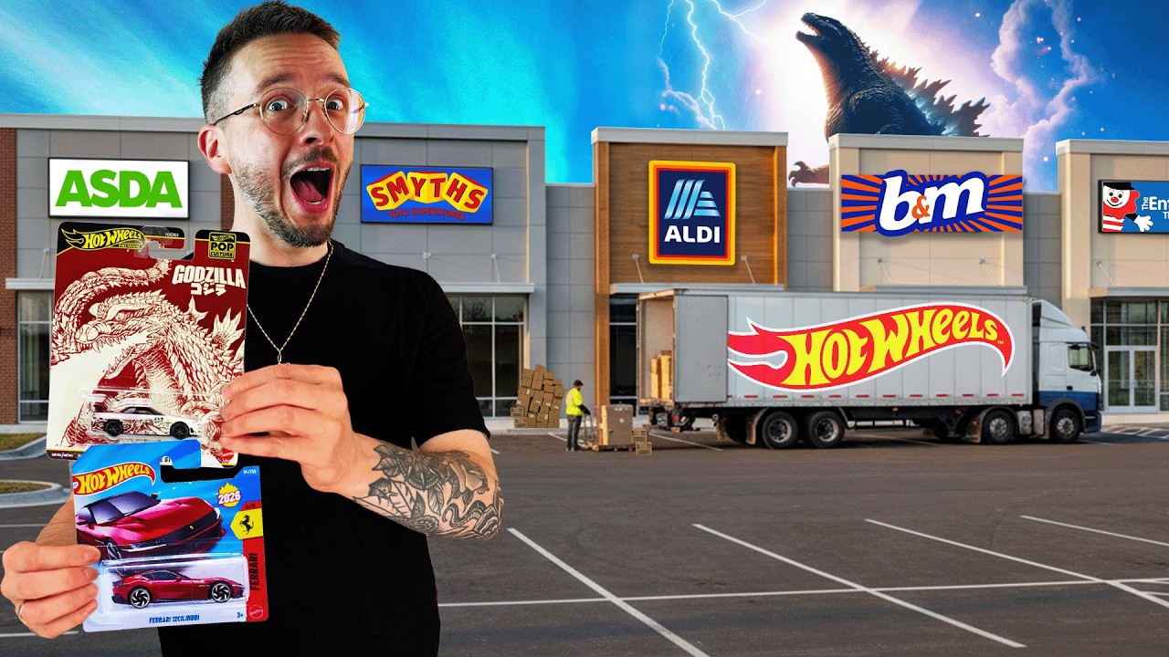 15 STORE VISITS! HOT WHEELS MEGA HUNT FOR RARE TREASURES