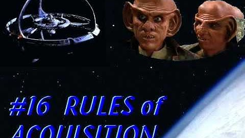 #16 Ferengi Rules of Acquisition