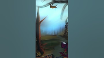 Autumn Walk In The Woods | 2D Animation With Krita Drawing Software |