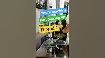Sewing machine not picking up the thread? lets fix it! #sewing #sewingtutorial #sewingtips #shorts